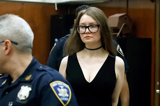Anna Sorokin in court on March 27, 2019